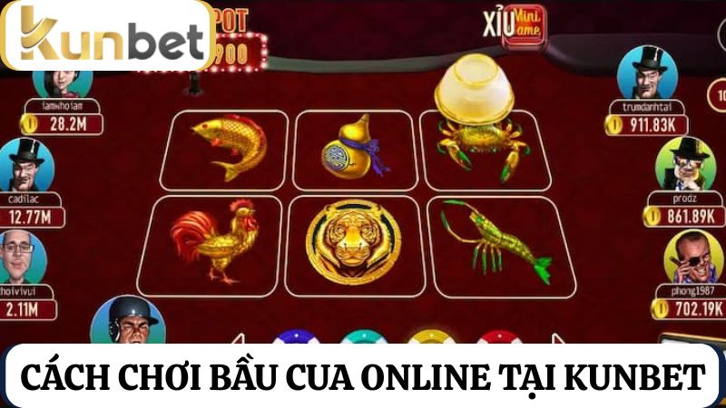 Cách chơi Bầu Cua online