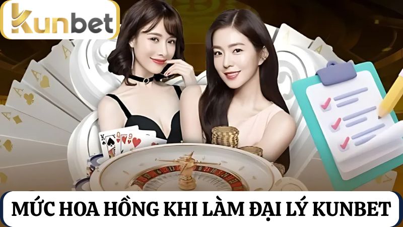 Mức hoa hồng đại lý Kunbet