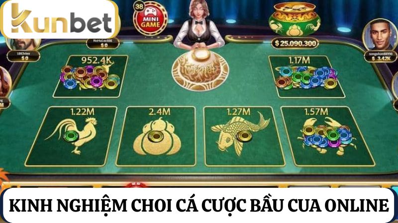 kinh nghiệm chơi Bầu Cua online