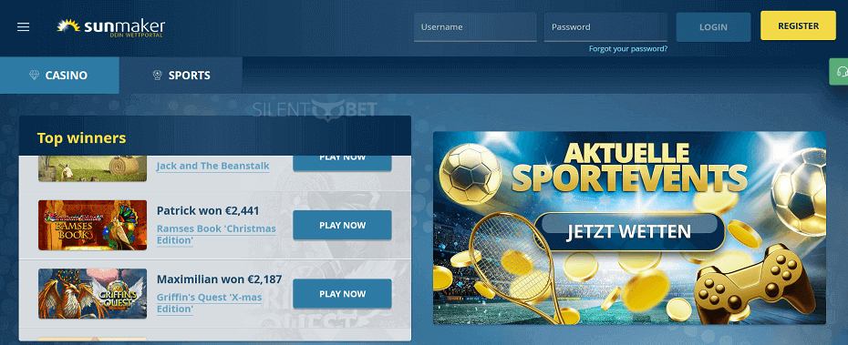 Spinson 30 no deposit free spins